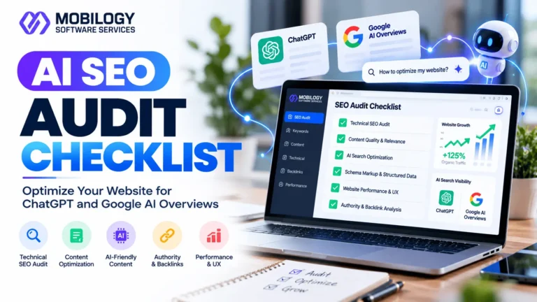 AI SEO Audit Checklist: Optimize Your Website for ChatGPT and Google AI Overviews